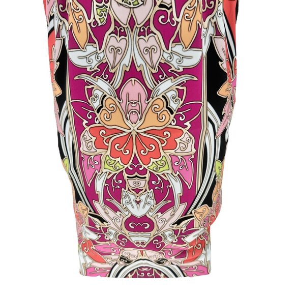 Etcetera Dress Womens 10 Abstract Multicolor Print Lined Sleeveless NWT - Picture 3 of 14